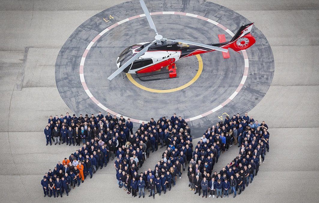 Airbus Helicopters rolls out 700th H130.