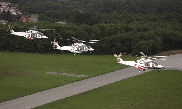 LCI orders nine helicopters at it takes delivery of a record six units in a month.