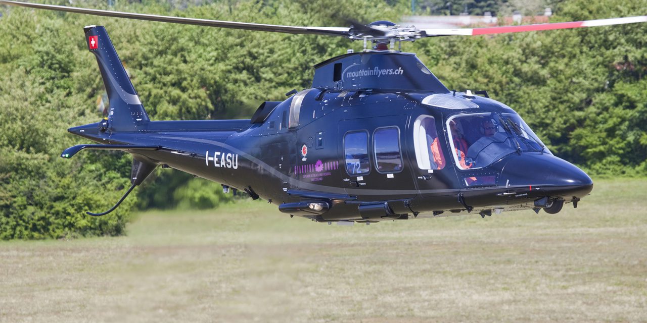 Leonardo: Centaurium Aviation Ltd. takes delivery of its GrandNew helicopter in Switzerland.