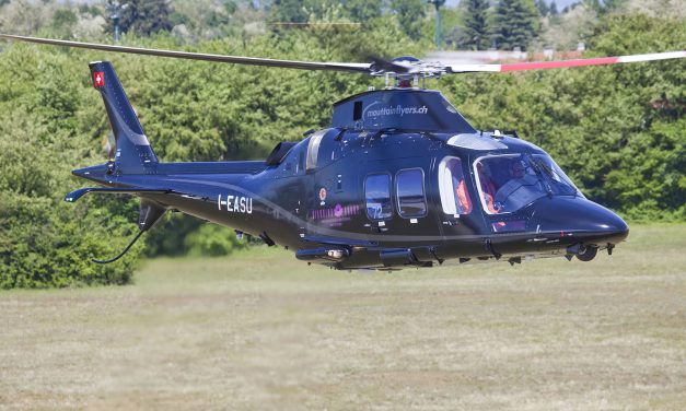 Leonardo: Centaurium Aviation Ltd. takes delivery of its GrandNew helicopter in Switzerland.