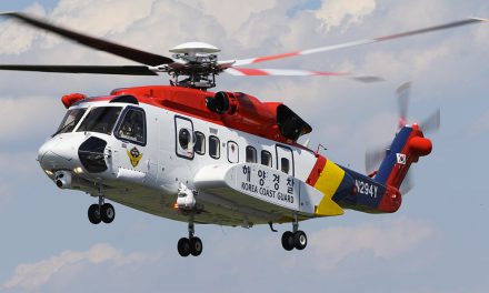 Sikorsky delivers Second S-92 helicopter to South Korea Coast Guard.