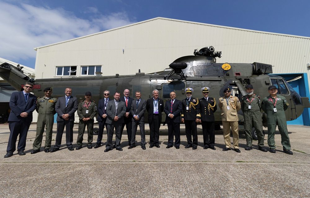 Vector Aerospace supports Pakistan Navy Sea King helicopter refurbishment programme.