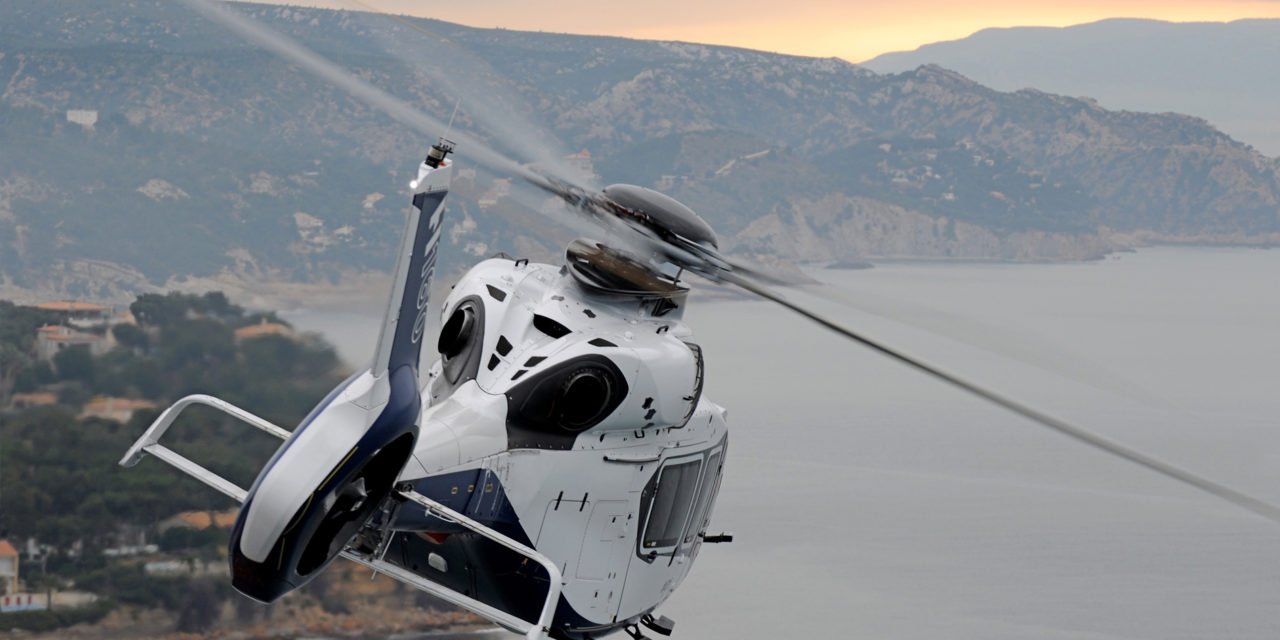 The variety and versatility of Airbus Helicopters’ range on display at Helitech 2017