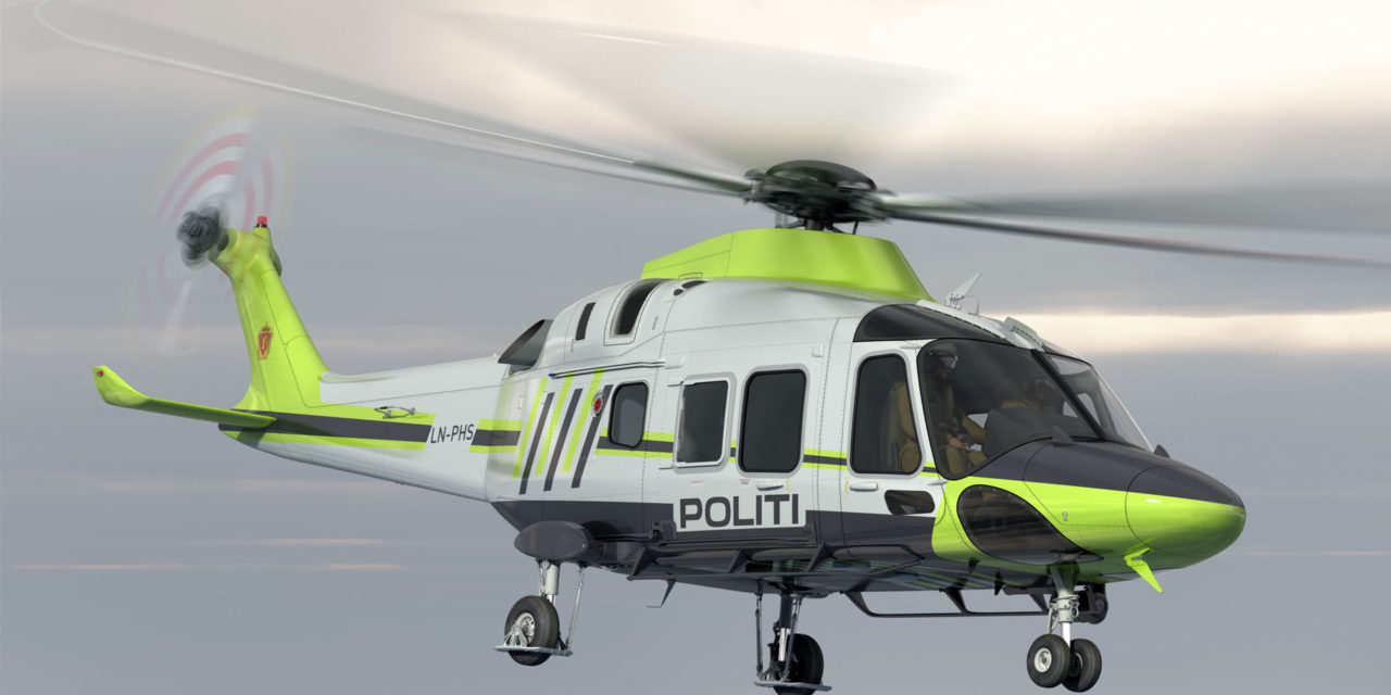 Norwegian Police select AW169