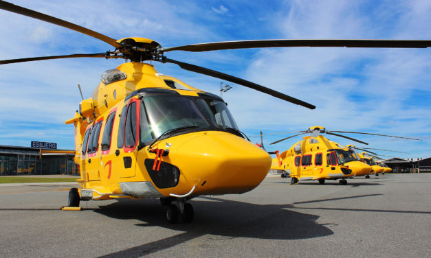 Three years of H175 operations for NHV