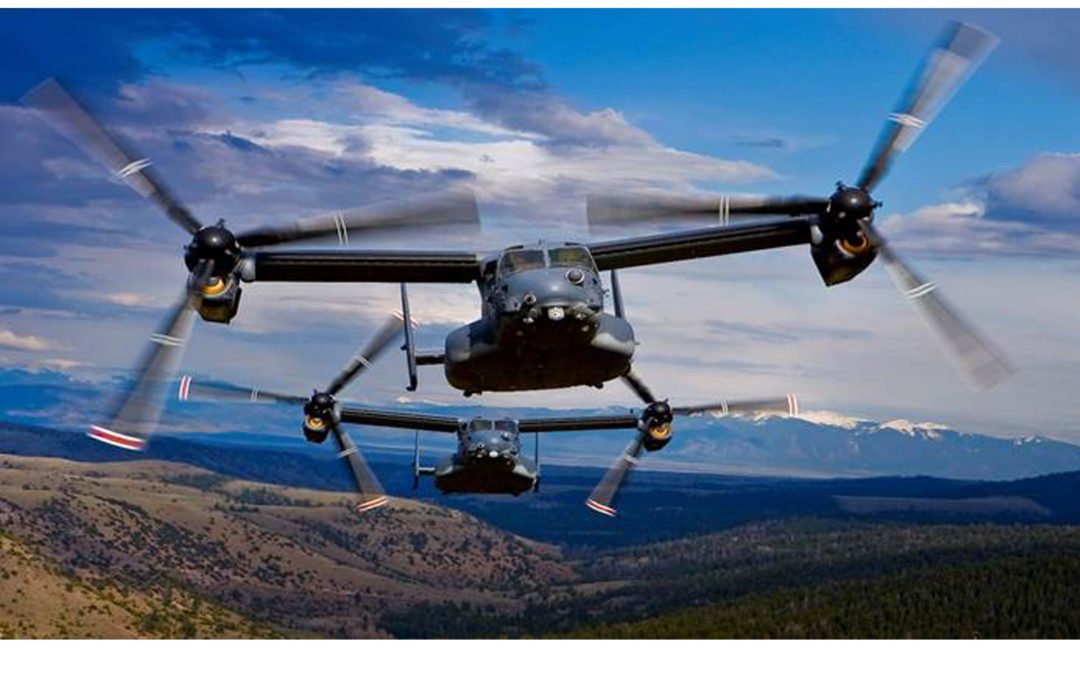 V-22 Osprey fleet tops 400,000 flight hours