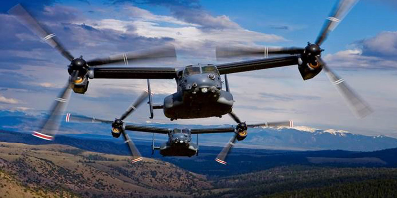 V-22 Osprey fleet tops 400,000 flight hours
