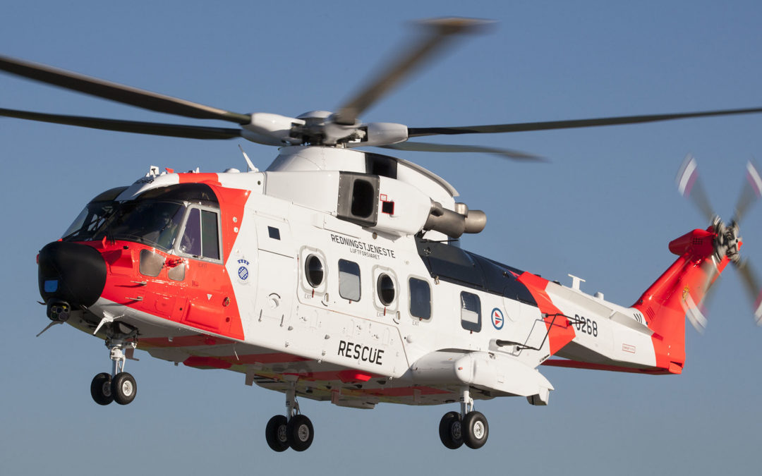Leonardo starts delivery of 16 AW101 Norwegian all-weather SAR helicopters