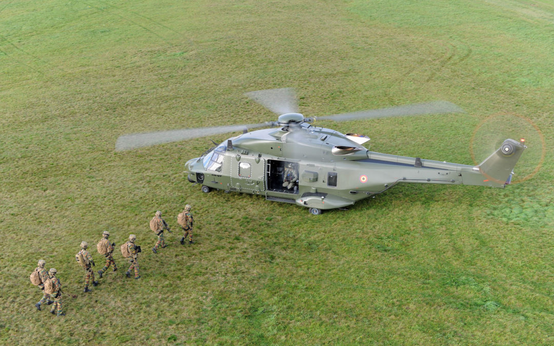 The NH90 joins the digital marketplace, part by part