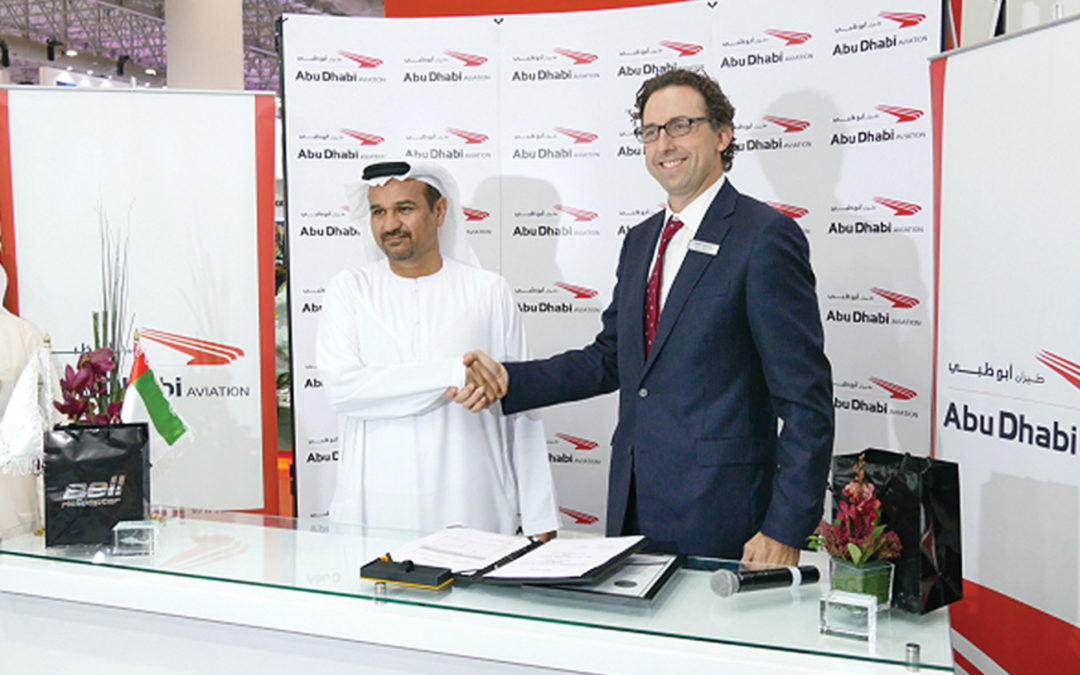 Abu Dhabi Aviation selected by Bell Helicopters