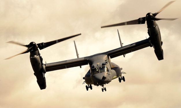 V-22 Osprey fleet tops 40,000 flight hours