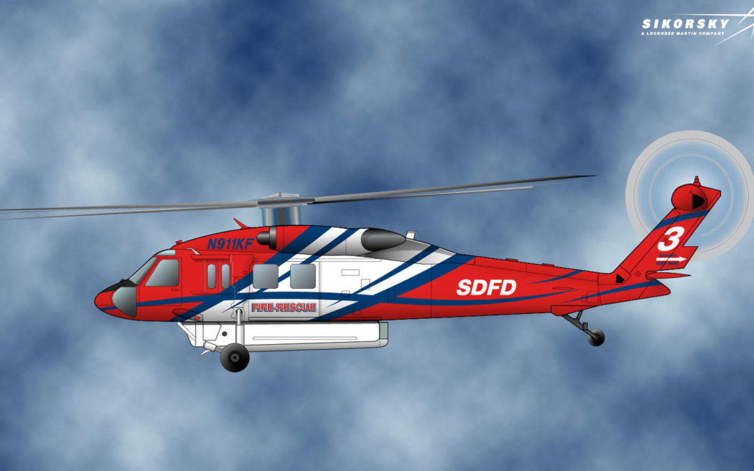 Sikorsky notified that the City of San Diego intends to purchase an S-70i Black Hawk helicopter for firefighting and search and rescue
