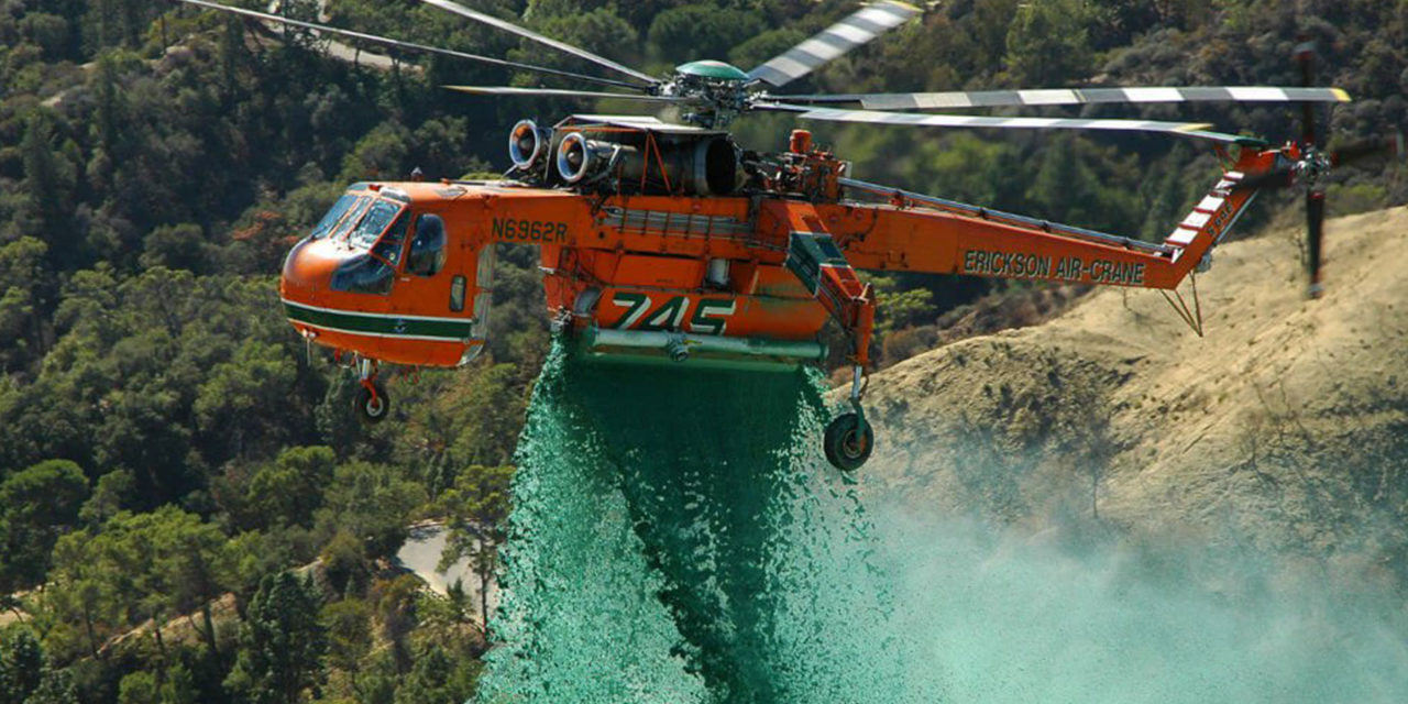 Erickson contracted to build two additional S-64E Aircranes for the korea forest service.