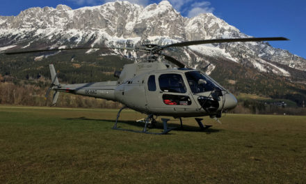 Helicopter Travel Munich sign for four new H125s