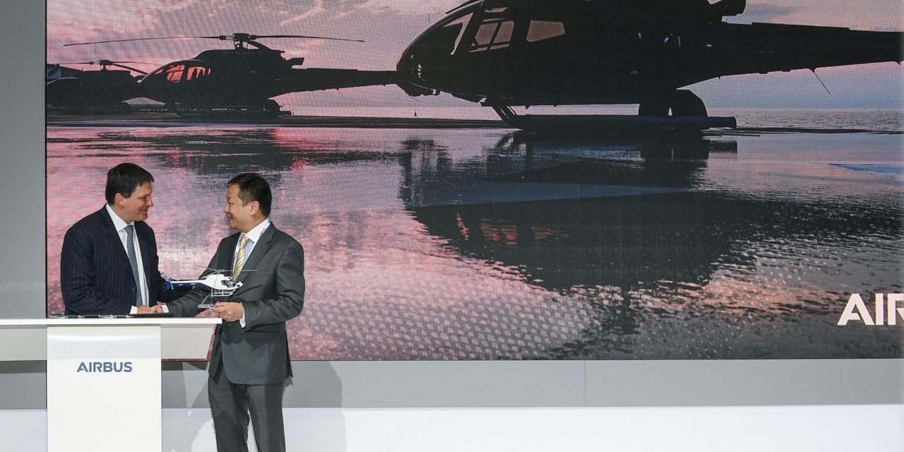 Heliflite China orders 10 Airbus light helicopters and becomes official distributor in China