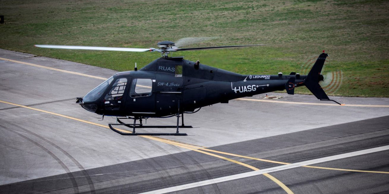 SW-4 solo optionally piloted helicopter performs its first flight with no safety pilot onboard