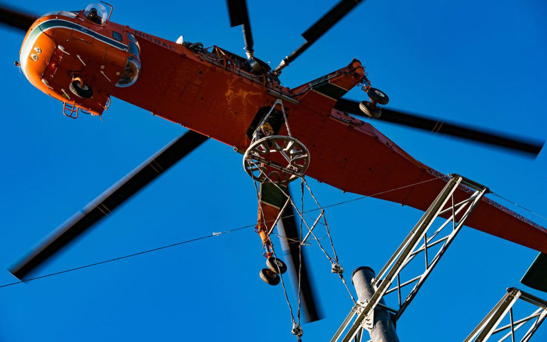 Erickson completes its first transmission line project in UK