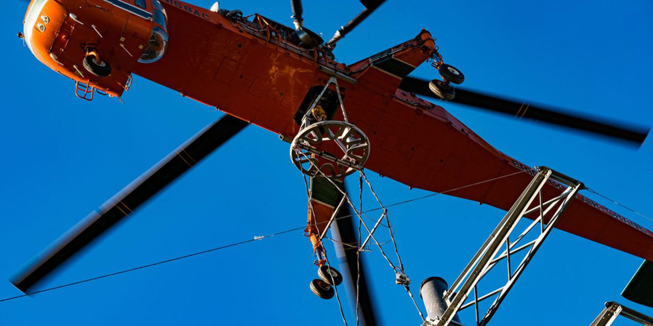 Erickson completes its first transmission line project in UK