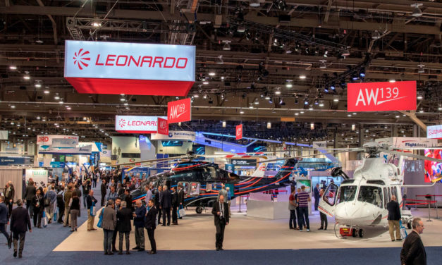Leonardo celebrates helicopter orders at Heli-Expo 2018 of nearly 140 million euro