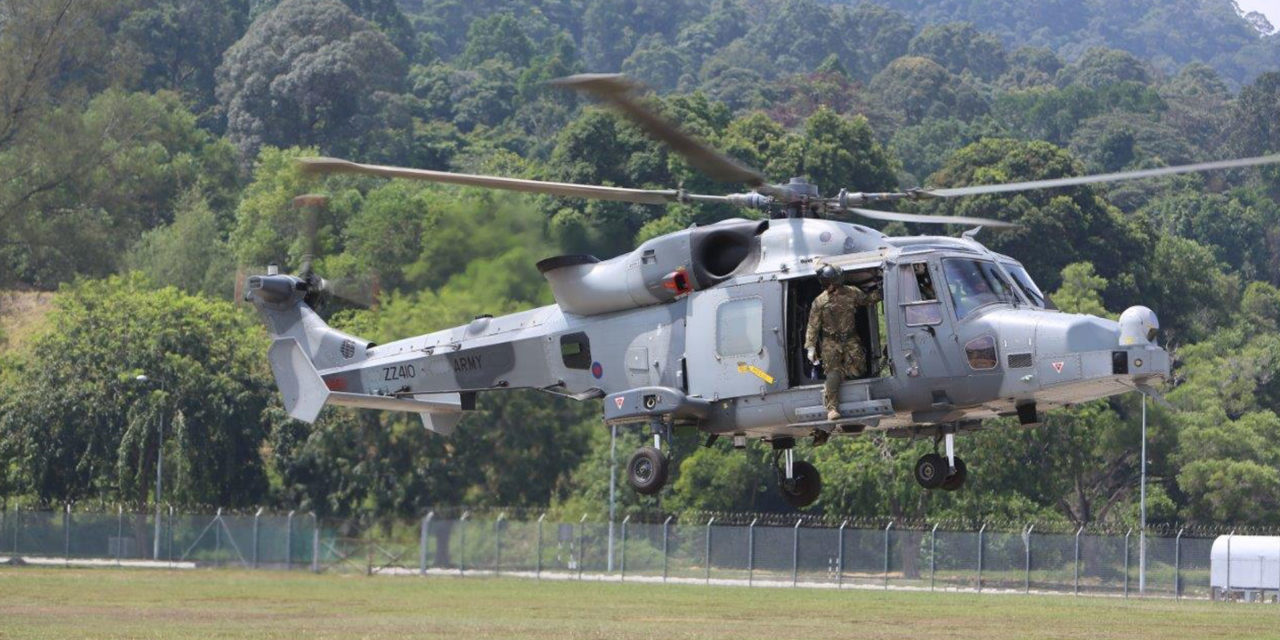 Leonardo demonstrates its AW159 helicopter to Malaysia’s Armed Forces