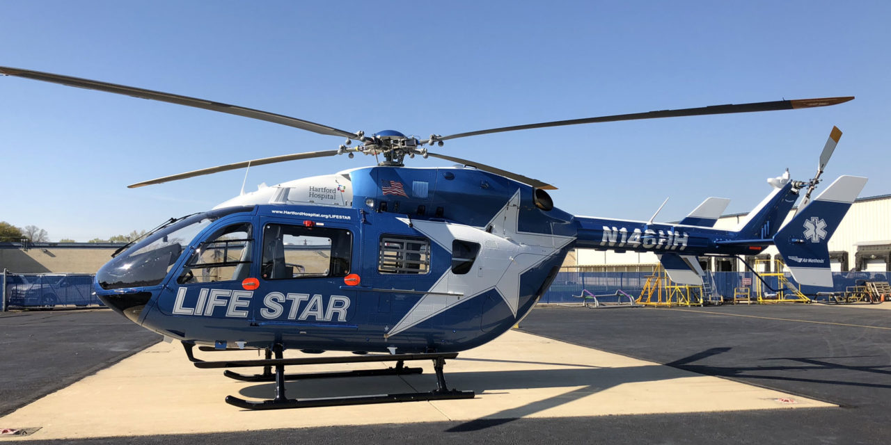 Metro Aviation delivers 145e to Hartford Hospital LIFE STAR