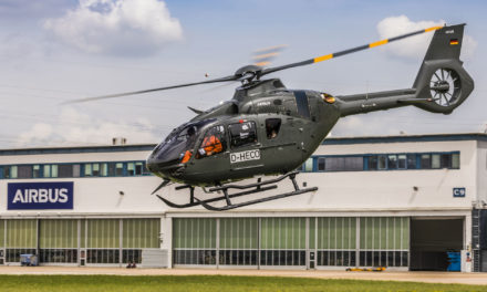 Airbus Helicopters delivers fifth and final H135 for Bundeswehr training