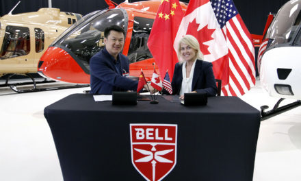 Bell delivers first three bell 505 helicopters to China