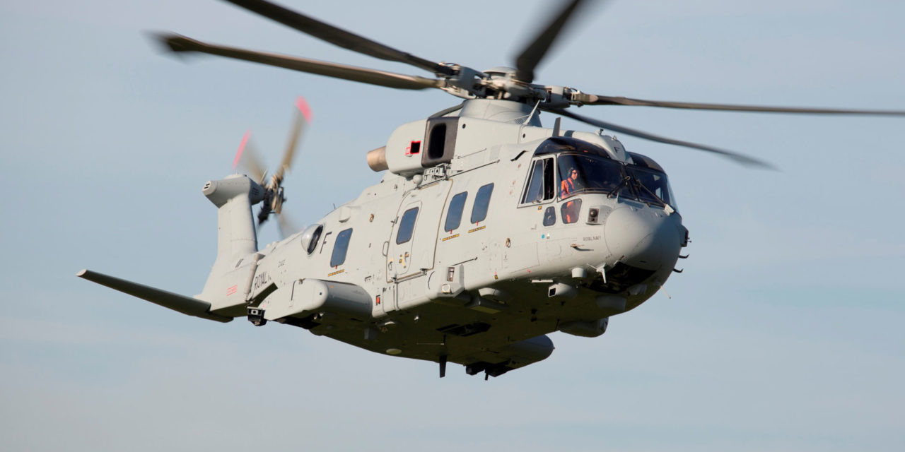  First Leonardo AW101 Commando Merlin delivered to the UK’s Commando helicopter force
