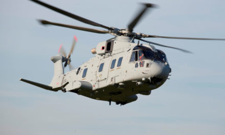  First Leonardo AW101 Commando Merlin delivered to the UK’s Commando helicopter force