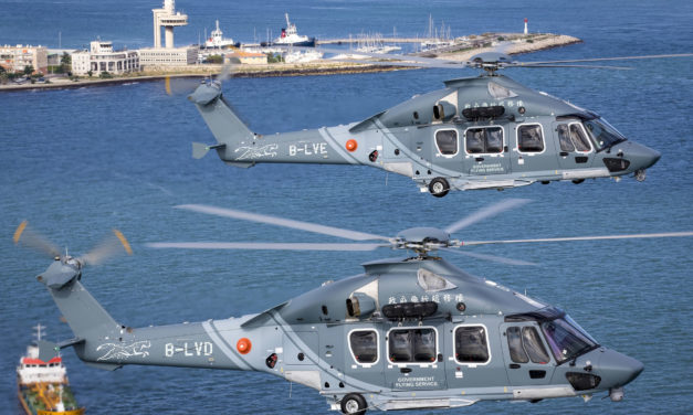 Hong Kong’s Government Flying Service receive first H175s in public services configuration