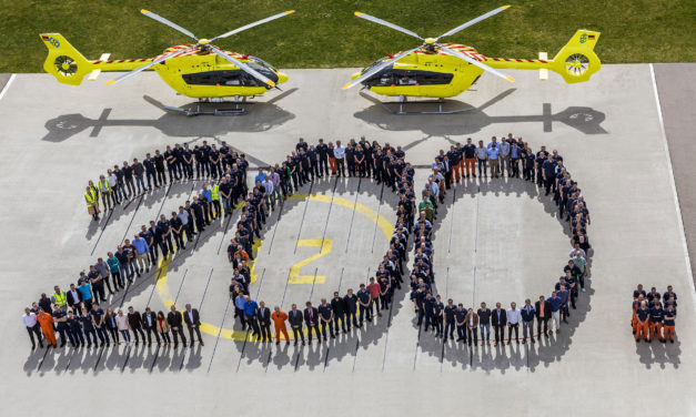 Airbus Helicopters delivers the 200th H145 helicopter to Norsk Luftambulanse