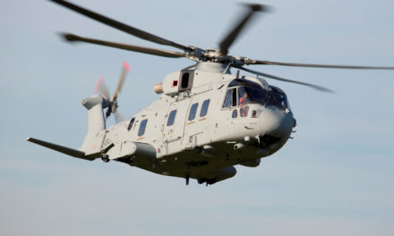 Leonardo delivers the first AW101 to the Commando Helicopter Force (CHF) in the UK