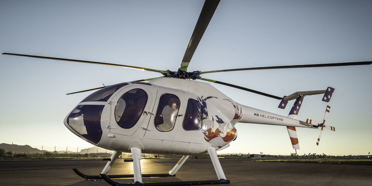MDHI announces certified MD 530F all glass cockpit at APSCON 2018