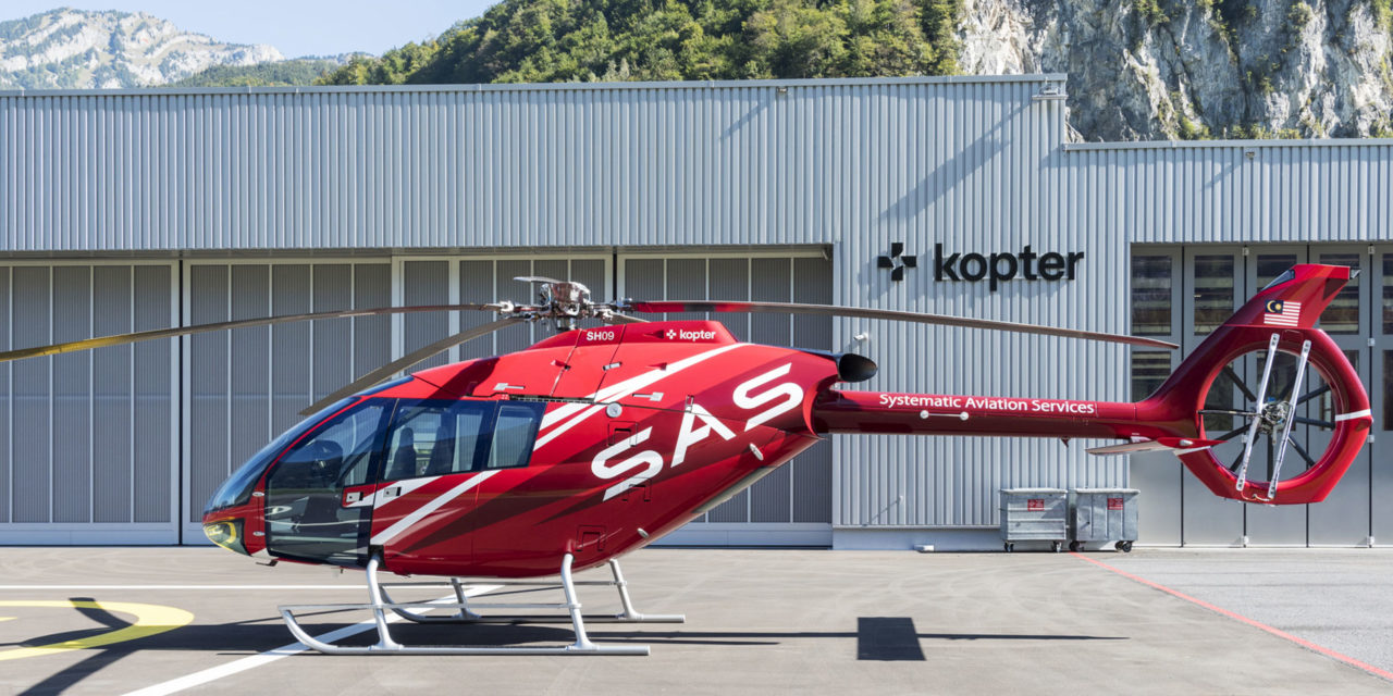 Kopter announces a first firm order with SAS from Malaysia