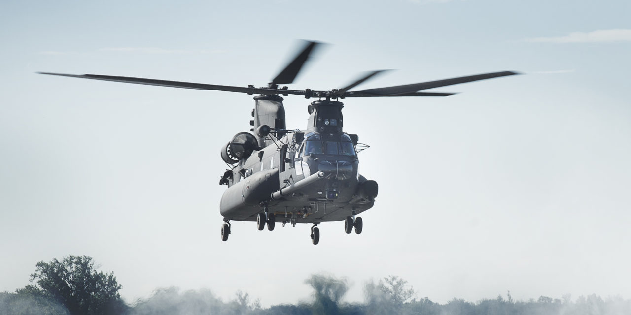 U.S. Army awards Boeing $160 Million to continue Chinook rotor blade support