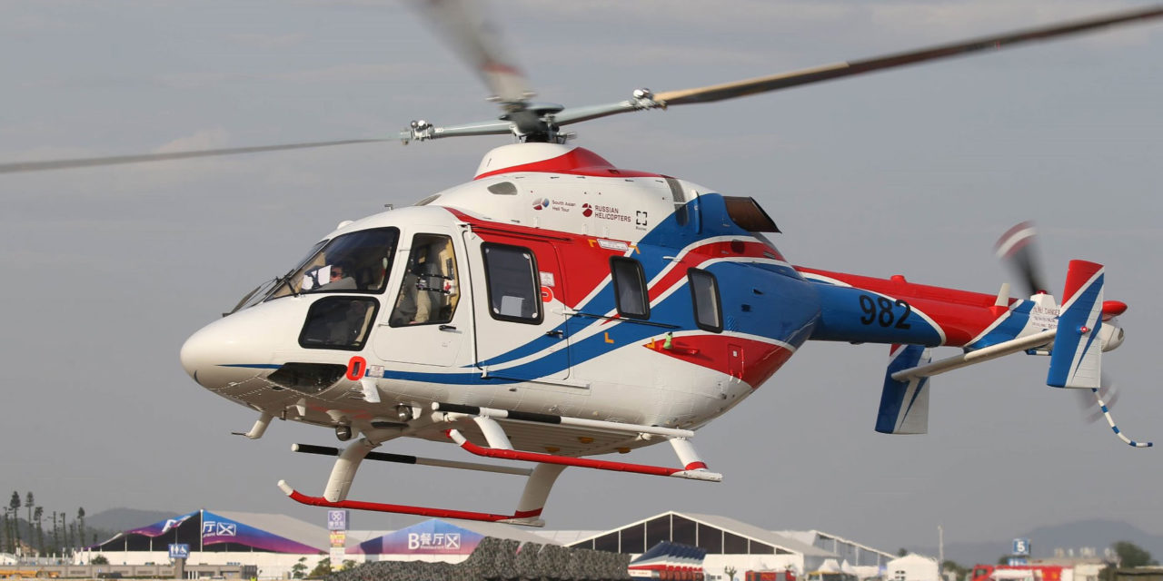 Russian Helicopters sign a contract for delivery of 20 Ansat helicopters to China