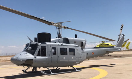 SENER and Babcock deliver the sixth upgraded AB-212 helicopter unit to the Spanish Navy