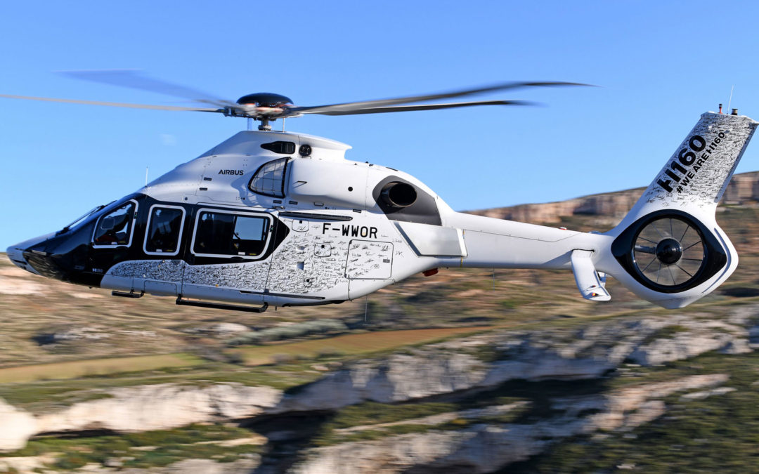 First serial H160 takes to the skies