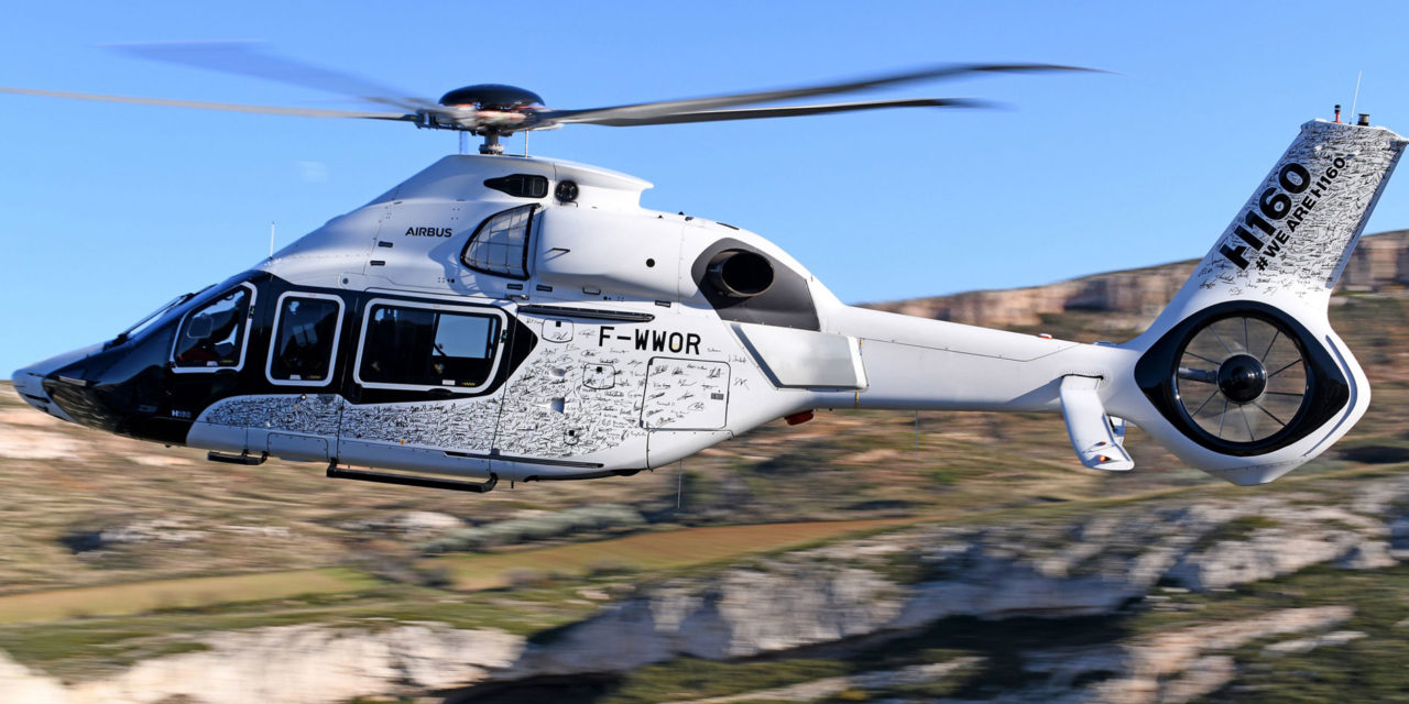 First serial H160 takes to the skies