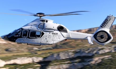 First serial H160 takes to the skies
