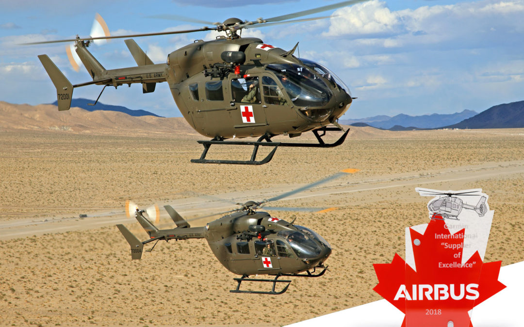 Garmin awarded supplier of the year by Airbus Helicopters