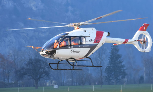 The third SH09 prototype begins its flight tests