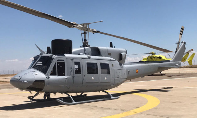 SENER and Babcock Deliver Sixth Upgraded AB-212 to Spanish Navy