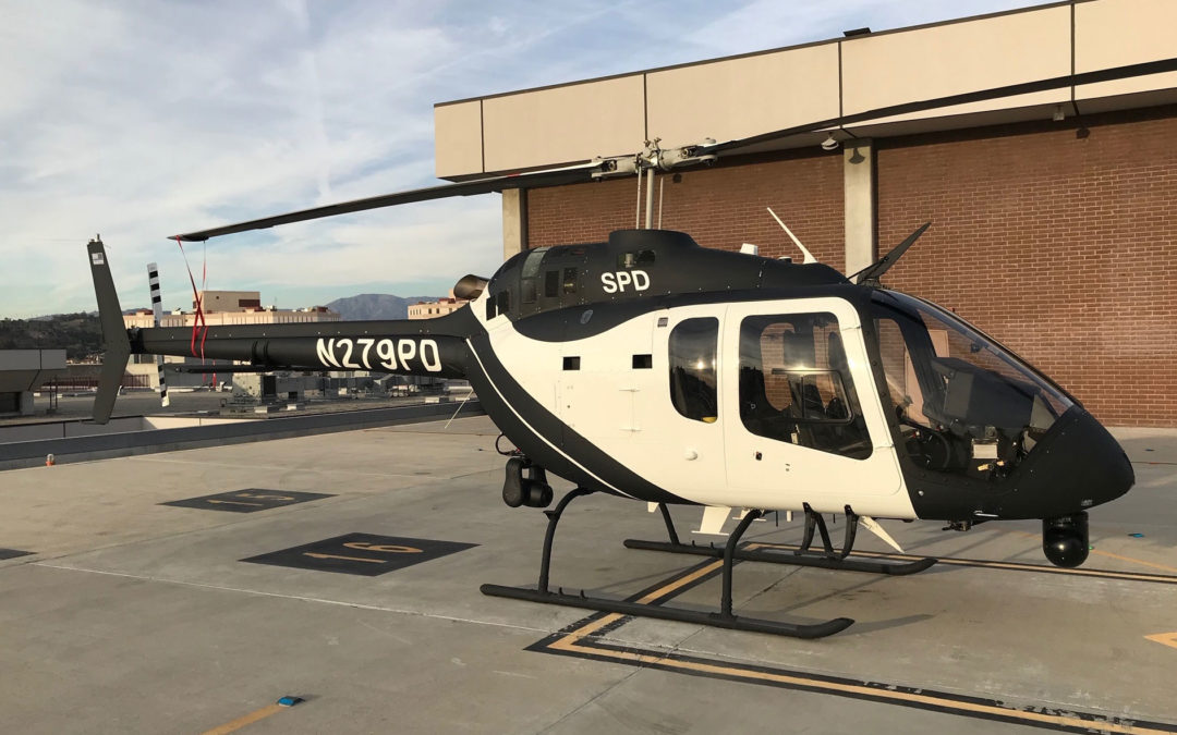 Bell delivers the first Bell 505 to the Sacramento Police