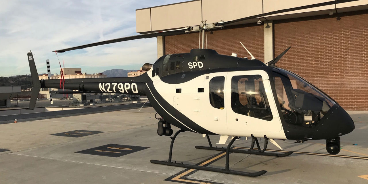 Bell delivers the first Bell 505 to the Sacramento Police