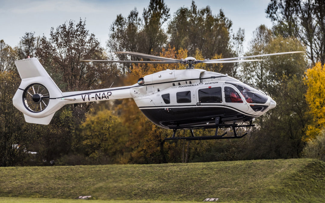 Businessman and philanthropist Adar Poonawalla takes delivery of India’s first Airbus Corporate Helicopters ACH145
