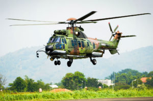 H225M helicopters