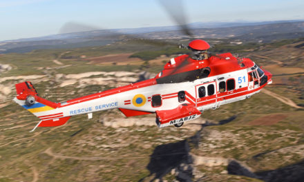 Ukrainian ministry of interior takes delivery of its first H225s
