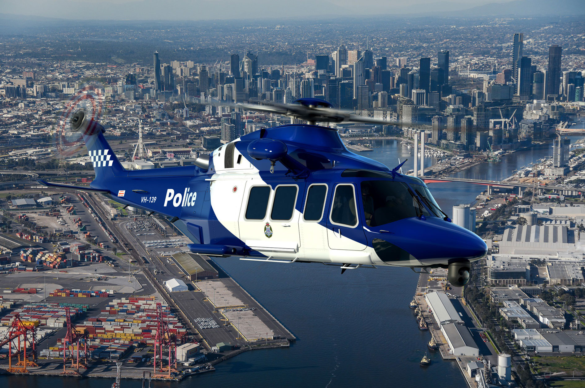 Helicopter Trade Show Australia 2024 Olva Tommie
