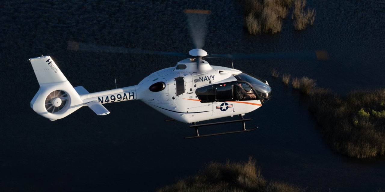 Airbus Helicopters selects Pratt & Whitney PW206B3 engineto power H135 for U.S. Navy Trainer Replacement proposal
